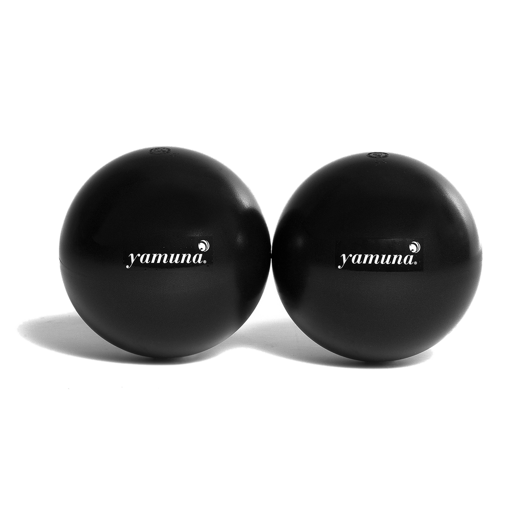 Black Balls (Pair) | Yamuna | Gästehandtücher
